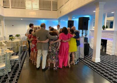 Group Hug at end of the Night